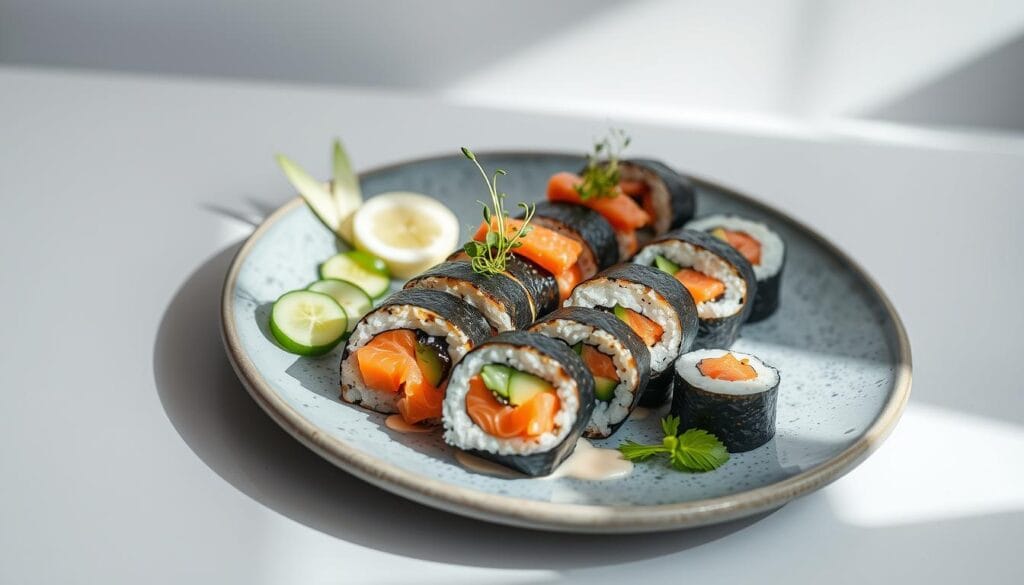 Baked Sushi Presentation Baked Sushi Presentation
