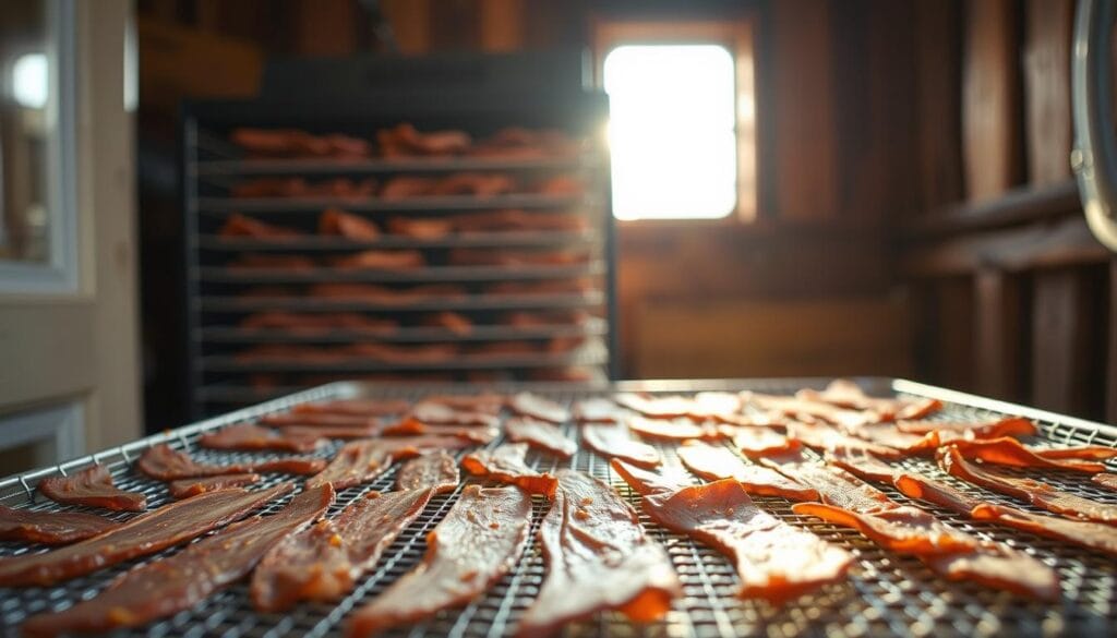 Deer Jerky Dehydration Process