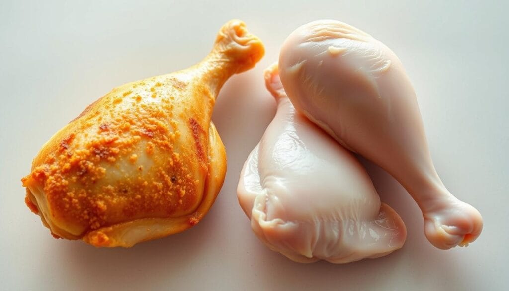Chicken Quarters in Air Fryer Skin Comparison Chicken Quarters in Air Fryer Skin Comparison