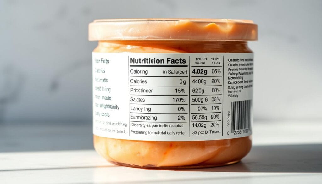 Salmon Spread Nutrition Facts