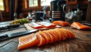 how to smoke salmon