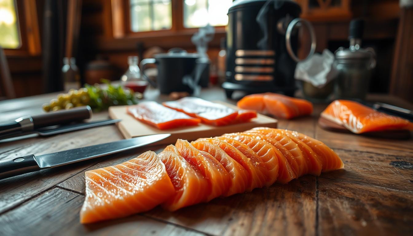 how to smoke salmon