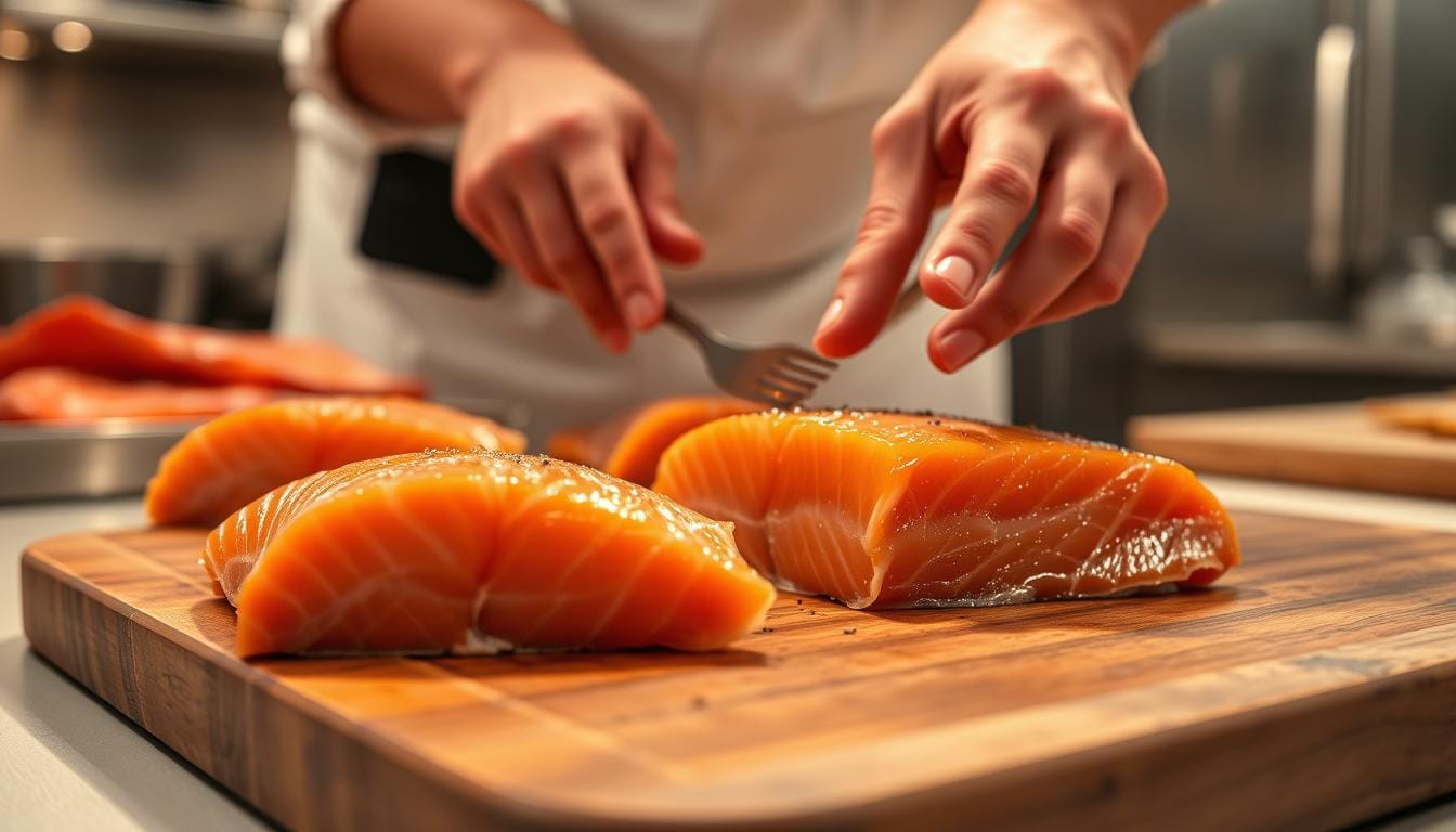 salmon belly