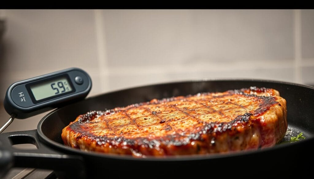 Pan Seared Steak Temperature Test Pan Seared Steak Temperature Test