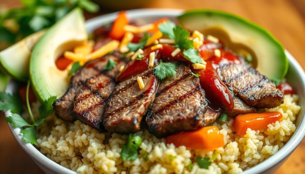 steak chipotle bowl
